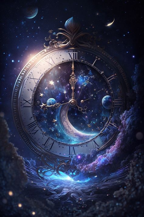 Armband Tattoos, Magic Aesthetic, Clock Art, Cool Wallpapers Art, Mystical Art, Fantasy Art Landscapes, 판타지 아트, Dreamy Art, Pretty Wallpapers Backgrounds