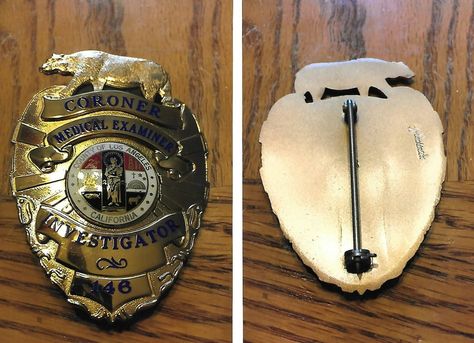 Investigator, Coroner, Medical Examiner, Los Angeles County Coroner Aesthetic, Medical Examiner Aesthetic, Coroner Investigator, Credence Aesthetic, Raven Core, Will Trent, Mortuary Science, Police Officer Badge, Fire Badge