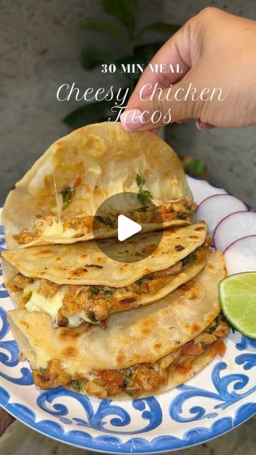 Crispy Chicken Enchiladas, Boiled Shredded Chicken Tacos, Chicken Recipes Tacos, Crispy Tacos Recipes, Corn Tortilla Recipes Dinners, Meals With Tortillas, Cheap Mexican Meals, Chicken Soft Taco Recipe, Fried Chicken Tacos Recipe