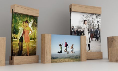 Wooden Photo Frame Ideas, Wood Photo Frame Design, Wooden Frame Design, X Carve, Diy Picture Frame, Photo Frame Crafts, Handmade Photo Frames, Wooden Picture Frame, Diy Photo Frames