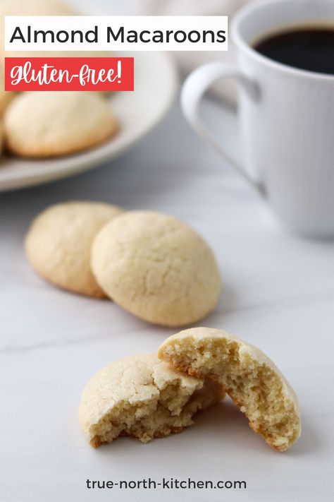 Almond macaroon broken in half next to a cup of coffee. Scandinavian Desserts, Swedish Meatballs Easy, Almond Macaroons, Scandinavian Food, Macaroon Recipes, Almond Flavor, Swedish Recipes, Sweet Cookies, Fool Proof Recipes