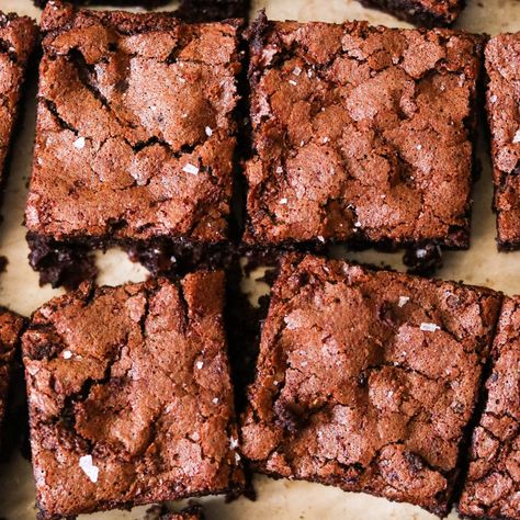 Homemade Chewy Brownies, Chewy Brownies Recipe, Puding Roti, Bake Ideas, Best Brownie Recipe, Brownies Recipe Homemade, Chewy Brownies, Homemade Brownies, Brownies Recipe Easy