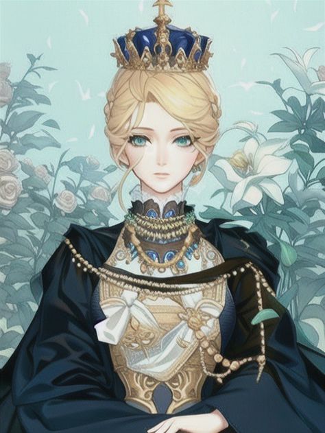 Anime Queen Art, Anime Empress, Empress Art, Anime Queen, Remarried Empress, Anime Show, Queen Anime, Royal Art, Time Princess