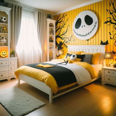 Jack Skellington Room Ideas, Jack Skellington Tattoo, Jack Y Sally, Jack Skeleton, Baby Time, Jack Skellington, So Cool, Nightmare Before Christmas, Girls Bedroom