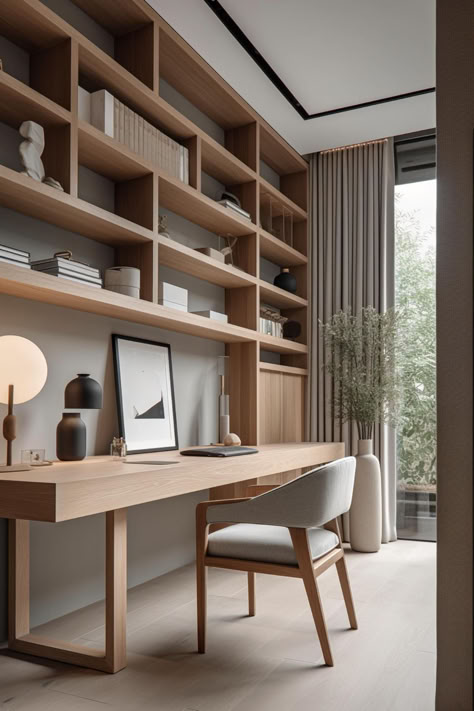 49 Timeless Japandi Home Office Inspirations: A Symphony of Minimalism and Elegance