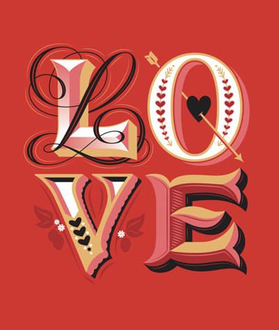 Veerle's Blog 4.0 | Inspiration Homepage Louise Fili, Jessica Hische, The Word Love, Hand Lettering Inspiration, Cool Typography, Word Love, Types Of Lettering, Typography Letters, Typography Inspiration