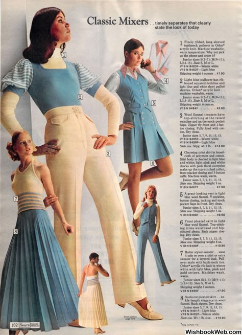 60s American Fashion, 60s Sears Catalog, 70s Catalog Fashion, 70's Sears Catalog, 70s Fashion Catalog, Real 70s Fashion, 70s Catalog, Colleen Corby, Fashion Through The Decades