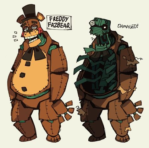 (10) THE NOODLE on Twitter: "idk heres a feddy https://t.co/qQvmHtTsVI" / Twitter The Noodle Art Twitter, Onebadnoodle Character Design, Fnaf Character Design, The Noodle Art, Freddy Drawing, Fnaf Reference, Fnaf Redesigns, Fnaf Designs, Tiamat Dragon