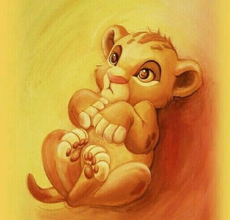 Roi Lion Simba, King Drawing, Baby Simba, Lion King Drawings, Lion King Baby Shower, Lion King Baby, Lion King Pictures, Lion King Movie, King Tattoos