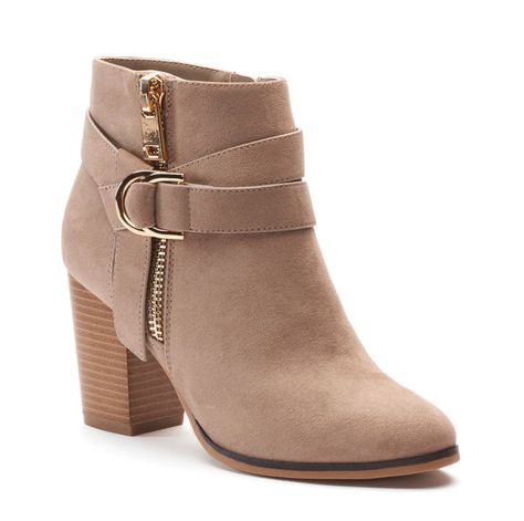 Kohl's ankle booties Ankle Boots Winter, High Heels Ankle Boots, Boots Fall Ankle, Fancy Heels, Girls Basketball, Trending Womens Shoes, Looks Country, Women's Ankle Boots, Winter Ankle Boots