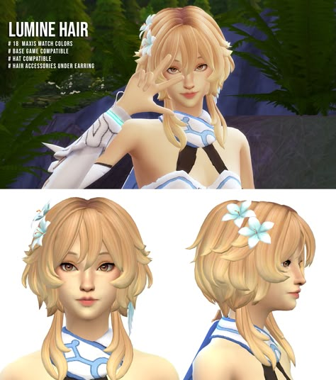 Lumine Genshin Impact sims 4 cc hair The Sims 4 Cc Genshin Impact Ayaka, Sims 4 Cc Genshin Impact Aether, Sims 4 Scaramouche Hair, Sims 4 Cute Cc Hair, Xiao Sims 4 Cc, Genshin Impact Sims 4 Cc Scaramouche, Sims4 Cc Genshin Impact, Sims 4 Cc Half Up Half Down Hair Short, Sims 4 Cc Link Zelda