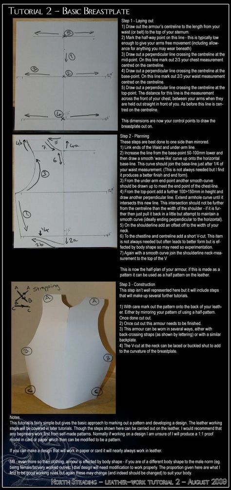 Tutorial 03 - Patterning by North-Steading.deviantart.com on @deviantART Foam Pauldron Pattern, Female Breastplate Pattern, Foam Armor Pattern, Cosplay Armor Pattern, How To Make Armor, Free Cosplay Patterns, Leather Armor Pattern, Armour Pattern, Making Armor