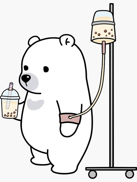 Boba Animated, Boba Picture, Bubble Tea Doodle, Boba Clipart, Booba Drawings, Boba Bear, Medications Nursing, Boba Sticker, Funny Bubbles