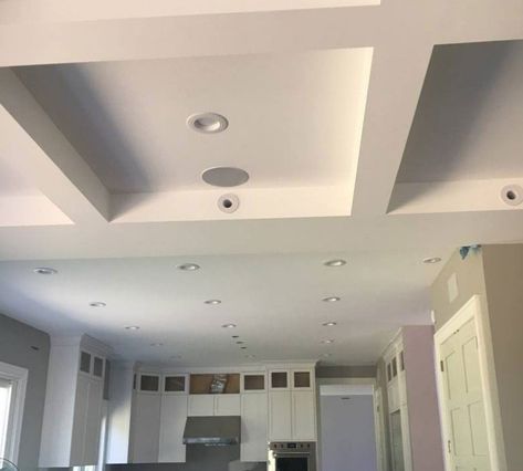 bulkhead ceiling Plastered Ceiling, Picture Hanging System, Bulkhead Ceiling, Geothermal Heat Pumps, Flexible Duct, Concrete Ceiling, Heat Pump System, Steel Frame Construction, Hanging System