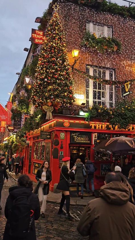 Europe During Christmas, Europe In Christmas, Dublin Ireland Christmas, Dublin Ireland Winter, Dublin In December, Christmas In Dublin Ireland, Dublin Ireland Aesthetic Christmas, Dublin At Christmas, Ireland At Christmas