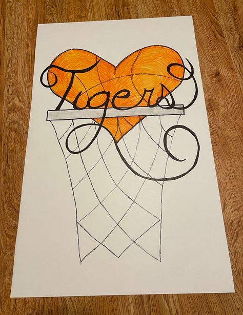 Basketball Homecoming Posters, Game Day Posters Basketball, School Spirit Posters Basketball, Basketball Spirit Posters, Basketball Signs High School, Basketball Spirit Signs, Basketball Posters Ideas, Basketball Signs For Games, Basketball Poster Ideas For Players