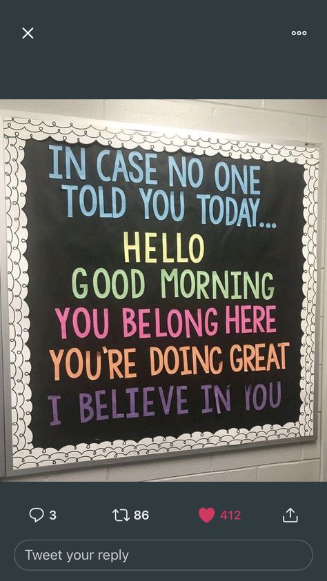 Work Bulletin Boards, Classroom Quotes, Bulletin Board Ideas, Kindergarten Lesson Plans, School Social Work, Classroom Bulletin Boards, School Bulletin Boards, Staff Appreciation, Student Council