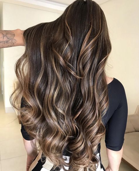 Biolage Highlights Brunette Dark Brown, Biolage Highlights Brunette, Biolage Highlights, Highlights Brunette, Hair Color And Cut, Hair Inspiration Color, Hair Colour, Hair Dye, Balayage Hair