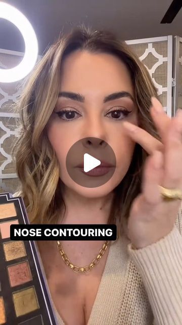 Contour Nose Smaller, How To Contour Your Nose, How To Contour Your Face Beginners, Nose Contouring Tutorial, How To Contour Nose, Contouring Tutorial, Contour Tricks, Erica Taylor, How To Contour Your Face