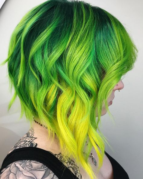 If I told you I made this babes hair Green and yellow so we could make her hair magenta orange and yellow next can you tell me why?! I’d… Yellow Hair Ideas, Teal Ombre Hair, Yellow Hair Color, Peinados Hair Styles, Tell Me Why, Creative Hair Color, Teal Hair, Bright Hair, Haircuts For Medium Hair