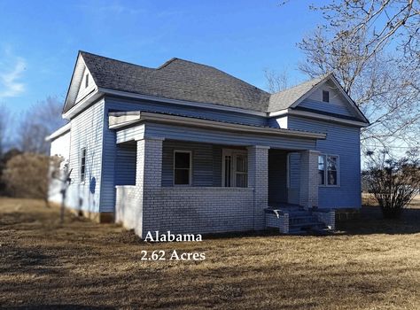 Alabama Farmhouse, Storage Building, Bed 2, 3 Bed 2 Bath, Brick House, Built In Storage, 3 Bedroom, 3 Bed, Old Houses