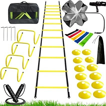 Soccer Training Equipment, Agility Drills, Agility Workouts, Complete Workout, Sport Set, Barbie Doll Set, Soccer Workouts, Effective Workout Routines, Agility Training