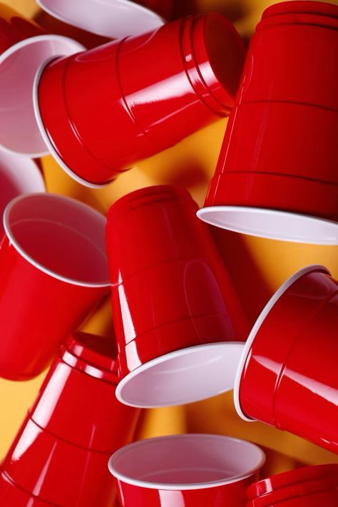 Microwave Food, Reusable Plastic Cups, Handle The Heat, Clean Crafts, Red Solo Cup, Cup Games, Red Cup, Cup Sleeves, Solo Cup