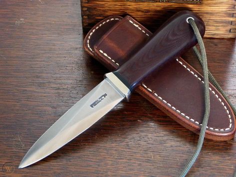 Randall Made Knives Boot Knife 24 Guardian Maroon Concealed Carry Covert BS WT | #1815570984 Boot Knife, Personal Protection, The Model, Pocket Knife, Carry On, Boots