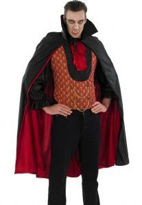 Men's XL Vampire Count Halloween costume Plus Size Fancy Dress, Headless Horseman Costume, Vampire Fancy Dress, Plus Size Fancy, Plus Size Fancy Dresses, Cape Hood, Dracula Costume, Mens Fancy Dress, Count Dracula