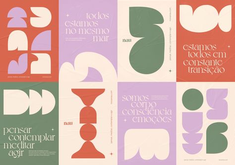 Nau - Fonts In Use Promo Flyer, Fitness Plans, Creative Fonts, Emotional Balance, Corporate Design, Graphic Design Branding, 로고 디자인, Branding Inspiration, Social Media Design