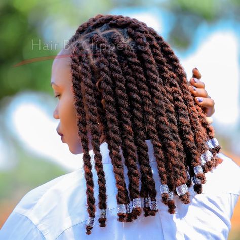 Types Of Twists, Afro Hair Twists, Color Locs, Braid Tutorials, Twist Cornrows, Hair Styles For Short Hair, Hair Locs, Styles For Short Hair, Short Twists