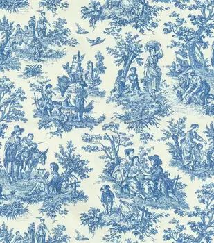 Home Decor Fabric by the Yard: Upholstery, Outdoor & More and more | JOANN Toile Decor, Toile Pattern, Waverly Fabric, Blue Toile, Toile Fabric, Print Design Pattern, Buy Fabric, Color Of Life, Home Decor Fabric