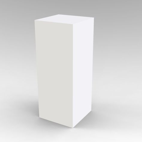 white plinth White Plinth, Sculpture Display, Fire Safety Preschool, Display Case, Clay Crafts, Contemporary Art, Vase, Table Decorations, Sculpture