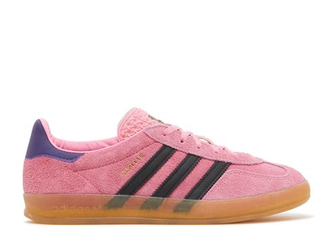 PRICES MAY VARY. Rubber sole Pink Gazelles, Adidas Gazelle Indoor, Adidas Samba Outfit, Pink Core, Samba Outfit, Sneaker Stores, Pink Adidas, Best Sneakers, Adidas Gazelle