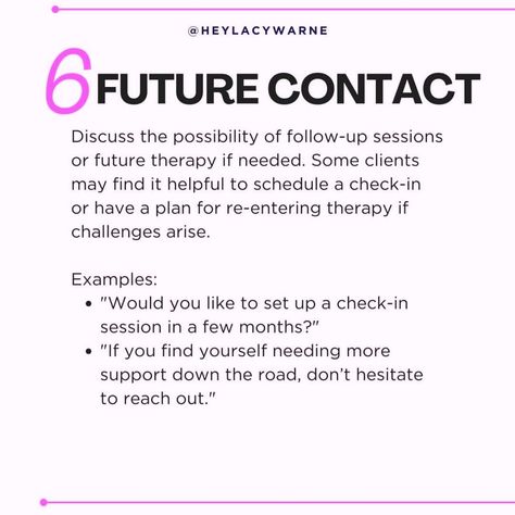 In your final therapy sessions, review the progress made toward your goals, acknowledging achievements and any lingering challenges. Identify personal triggers and develop a relapse prevention plan to help maintain progress. Discuss self-care routines, such as mindfulness or exercise, that support well-being. Consider supportive people who can encourage you moving forward. Setting future goals and discussing potential check-ins can help you leave therapy feeling confident and prepared for wha... Relapse Prevention Plan, Relapse Prevention, Feeling Confident, Future Goals, Self Care Routine, Moving Forward, Feel Confident, Self Care, Finding Yourself