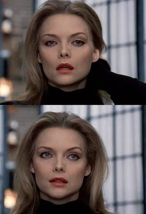 Michelle Pfeiffer Makeup, Michelle Pfeiffer Wolf, Michelle Pfeiffer 80s, Michelle Pfeiffer 90s, Michelle Pfeiffer Scarface, Holly Hunter, Vintage Makeup Looks, Makeup Charts, Blonde Actresses