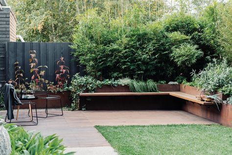 Dream Come True | green magazine Ideas Terraza, Metal Garden Beds, Australian Garden, Small Courtyards, Family Garden, Garden Oasis, Courtyard Garden, Back Garden, Raised Garden