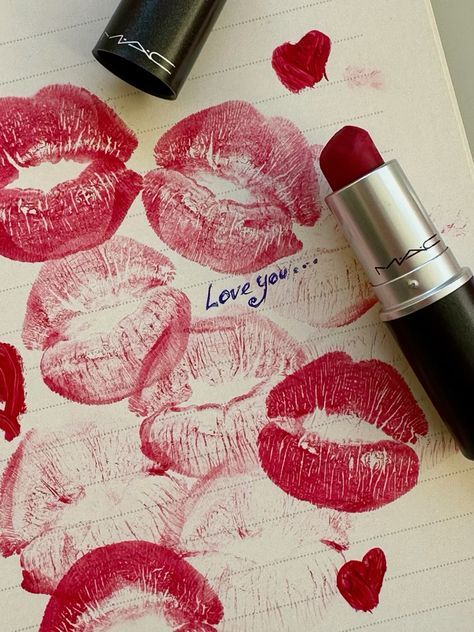 Red Lipstick Kiss Mark Aesthetic, Kissy Lips Aesthetic, Lipstick Graphic Design, Red Aesthetic Lipstick, Mac Lipstick Aesthetic, Kiss Lipstick Aesthetic, Lipstick Stain Aesthetic, Lipstick Kiss Art, Red Lip Aesthetic