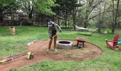 Mulch is an important part of any landscaping project. It can help to control weeds, retain moisture in the soil, and provide a finished look to your yard. But can you put mulch around a fire pit? The answer is YES, but you make sure that the mulch is at least six inches away from the edge of the fire pit. This will help to prevent the mulch from catching on fire. Fire Pit Mulch Area, Firepits Backyard With Mulch, Fire Pit With Mulch, Mulched Fire Pit Area, Fire Pit Ideas Backyard Mulch, Fire Pit With Mulch Around It, Fire Pit Area With Mulch, Mulch Around Fire Pit, Mulch Fire Pit Area