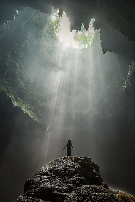 To the light [Explored] | Jomblang Cave Yogyakarta, Indonesi… | Flickr Cave Photography, Ocean Landscape, Environment Design, Photography Inspo, New Age, Character Design Inspiration, The Light, Happy Places, Iceland