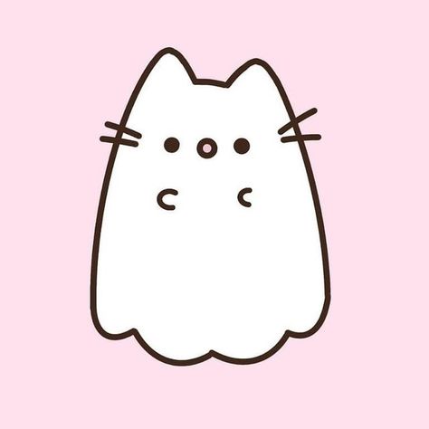 Pusheen The Cat, Pusheen Cute, Sticker Design Inspiration, Halloween Wallpaper Cute, Whatsapp Wallpaper Cute, Cute Winnie The Pooh, Pusheen Cat, Halloween Artwork, Cute Doodles Drawings