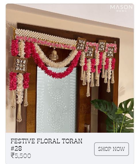 Handmade Toran Ideas, Macrame Toran, Ganesh Chaturthi Decoration, Thali Decoration Ideas, Ganpati Decoration At Home, Janmashtami Decoration, Door Hanging Decorations, Diwali Decoration Items, Diwali Decorations At Home