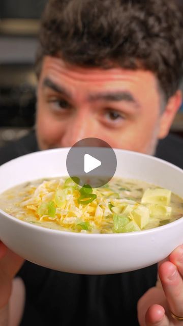 Matthew Augusta on Instagram: "Green Enchilada Soup! #enchiladasoup #greenenchiladas #easysouprecipes 

Written Recipes On: matthewaugusta.com" Green Enchilada Soup, Written Recipes, Enchilada Soup, Food Videos, Green, On Instagram, Instagram