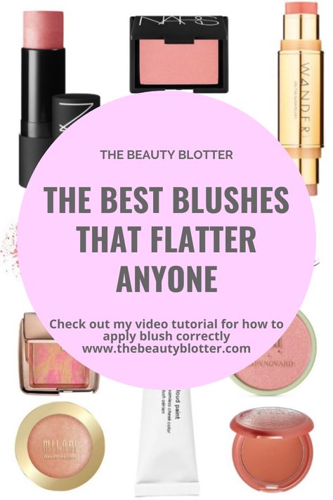 Today I am sharing the most flattering and best blushes & how to apply them, ranging from cream to powder and high end to drugstore. I share the best blushes for mature skin and women over 40. Video makeup tutorial is included #blusher #drugstoremakeup #makeupover40 Best Drugstore Cream Blush, Drugstore Powder, Best Drugstore Blush, Best Blushes, Blush Tutorial, Drugstore Blush, Benefit Blush, Best Bronzer, Makeup Over 40