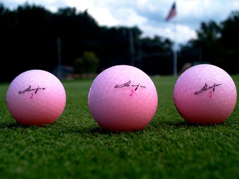 3 pink golf balls. Pink Golf Balls, Ladies Golf Outfits, Destin Florida Vacation, Content Aesthetic, Sharpay Evans, Golf Attire Women, High School Days, Golf School, Golf Ladies