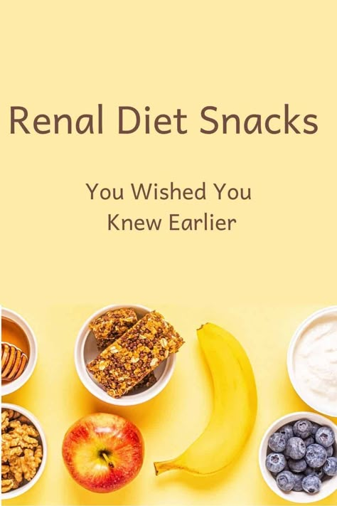 Top 10 renal diet snacks to jazz up your snack game! Ckd Diet Recipes, Foods For Kidney Health, Kidney Diet Food Lists, Renal Diet Food List, Renal Friendly Recipes, Kidney Flush, Ckd Diet, Food For Kidney, Food For Kidney Health