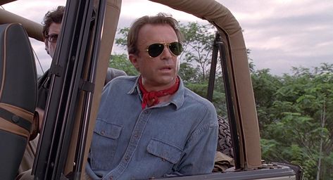 Dr Alan Grant, Alan Grant, Sam Neill, Jurassic Park 1993, Jurassic Park