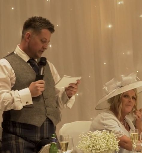 WHEN it comes to wedding speeches, it’s not uncommon for the bride and groom to be left mortified by embarrassing stories being told about them. But this best man’s cheeky speech just might be the best one ever. Scots couple Gary and Kirsty celebrated tying the knot with friends and family at the stunning Doubletree […] Embarrassing Stories, Wedding Speeches, Groom To Be, Best Man Speech, Wedding Speech, Future Bride, Tying The Knot, Wedding Film, Wedding Guests