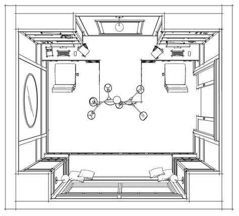 Small Home Office For Two, Home Office For Two People, Office For 2, Shared Home Office, Tami Faulkner, Office Layout Plan, Office Layout Ideas, Office For Two, Home Office Layouts