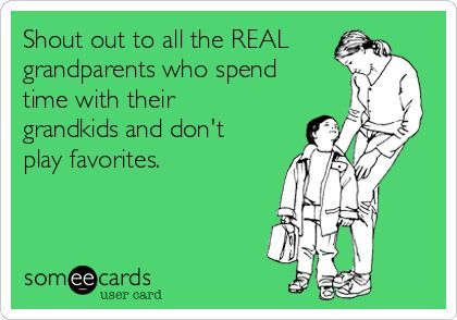 Shout out to all the REAL grandparents who spend time with their grandkids and don't play favorites. Grandparents Quotes, Funny Fitness, Truth Hurts, Someecards, People Quotes, Mom Quotes, Family Quotes, Fitness Quotes, True Words